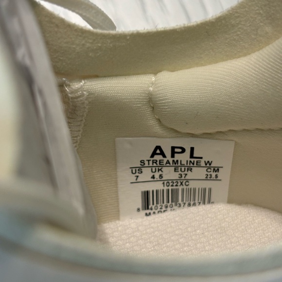 NWT APL Women’s Streamline Sneakers Size 7 Pristine/Pink Onyx - Picture 10 of 14